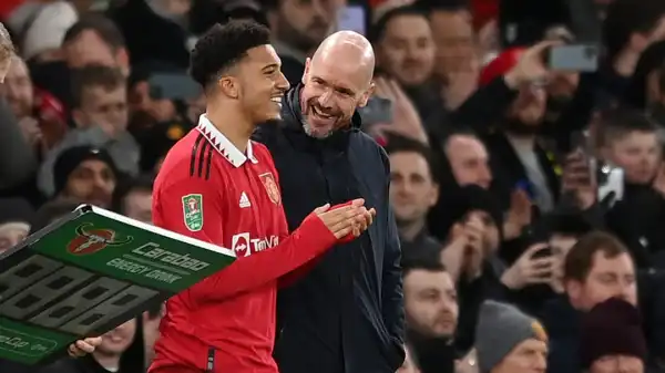 Jadon Sancho makes long-awaited Man Utd return