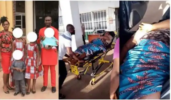 UPDATE: Doctors At UNTH Watched My Wife Die Like A Fowl Without Helping Her For Fear Of Coronavirus – Husband Cries Out