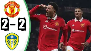 Manchester United vs Leeds United 2 - 2 (Premier League 2023 Goals & Highlights)