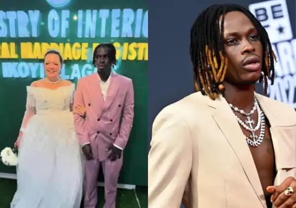 Fireboy Responds To Trending Court Wedding Picture