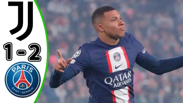 Juventus vs PSG 1 - 2 (Champions League 2022 Goals & Highlights)