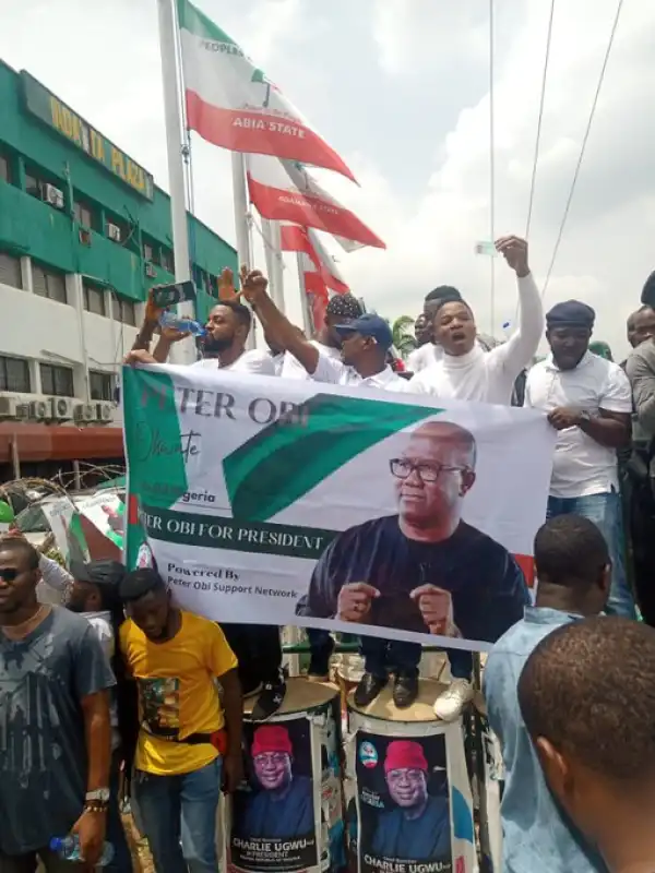 2023: Nigerian Youths Determined To Join Peter Obi In Rescuing The Country - LP