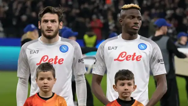 Carlo Ancelotti praises Napoli duo Khvicha Kvaratskhelia & Victor Osimhen