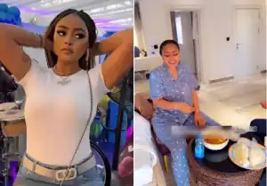 Regina Daniels Finished Wraps Of Fufu Amid Marriage Drama