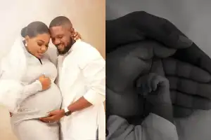 “Entered 2024 as 2 and now entering 2025 as 3” – Gospel singer Sunmisola Agbebi speaks out following the birth of her first child, gives fans a glimpse of newborn