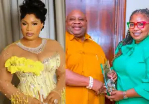 Actress Laide Bakare celebrate Gov Ademola Adeleke on his 2nd year in office