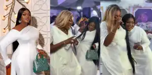 “Hearing you filled me with so much hope and joy” – Eniola Badmus tears up as Funke Akindele consoles her