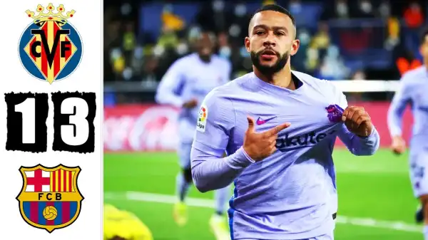 Villarreal vs Barcelona 1 - 3 (LaLiga 2021 Goals & Highlights)
