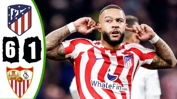 Atletico Madrid vs Sevilla 6 - 1 (Laliga 2023 Goals & Highlights)