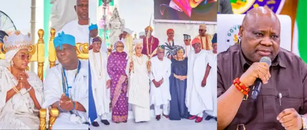 “No Pictures Of Adeleke?”- Historic Chieftaincy Ceremony For Remi Tinubu Sparks Reactions Online