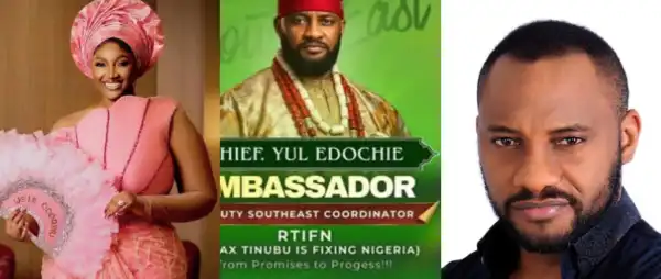 “The Strongest Man I Know” – Judy Austin Celebrates Yul Edochie Over Tinubu Appointment