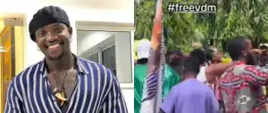 Protesters March in Abuja Over VeryDarkMan’s Arrest