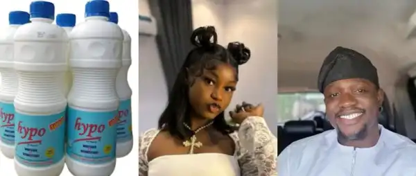 “Hypo Bleach Is Not For Drinking”- Manufacturer Slams Misuse Of Product Amid King Mitchy And VDM Feud
