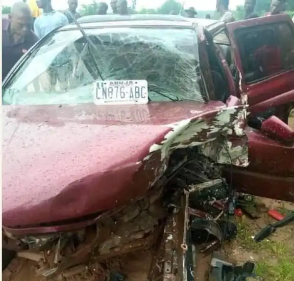 Police Officer Dies After Collision With A Car In Kogi (Graphic Photos)
