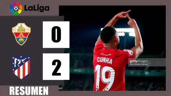 Elche vs Atletico Madrid 0 - 2 (LaLiga 2022 Goals & Highlights)