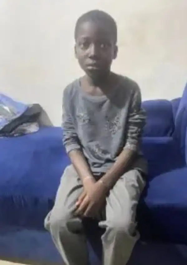 Missing Boy Found In Lagos