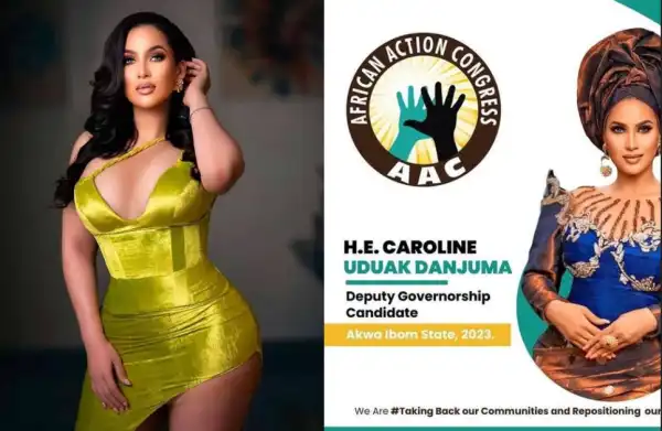 Nollywood Actress, Caroline Danjuma Nominated As AAC Akwa Ibom Deputy Governorship Candidate