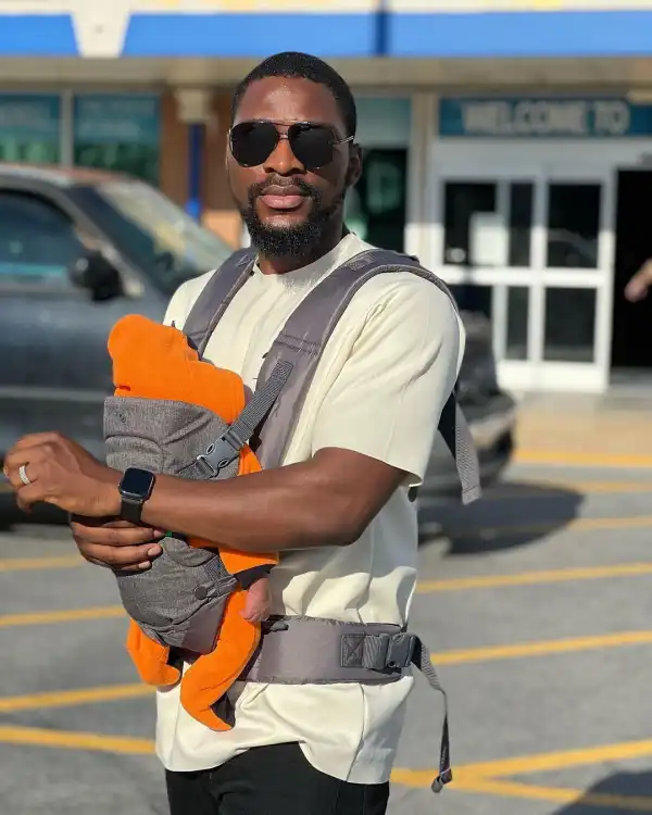 Tobi Bakre Steps Out With His Son, Abdulmalik Oluwatobi For First Time (Photos)