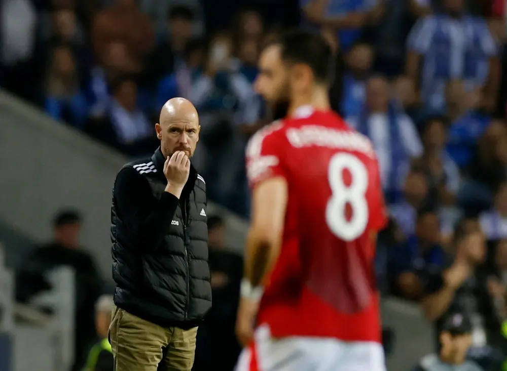 Europa League: Don’t judge us – Ten Hag reacts as Man Utd draw 3-3 with Porto