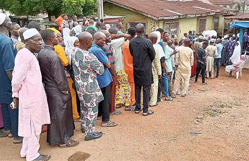 INEC bars phones, cameras inside voting cubicles