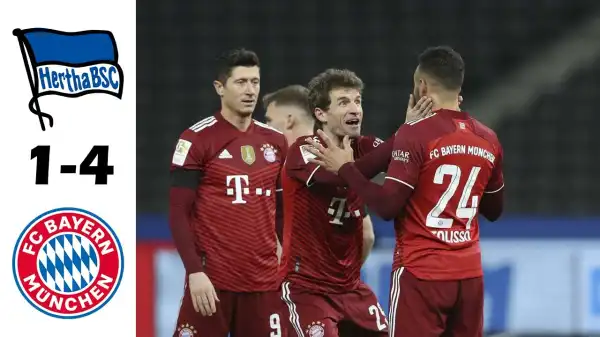 Hertha vs Bayern Munich 1 − 4 (Bundesliga 2022 Goals & Highlights)