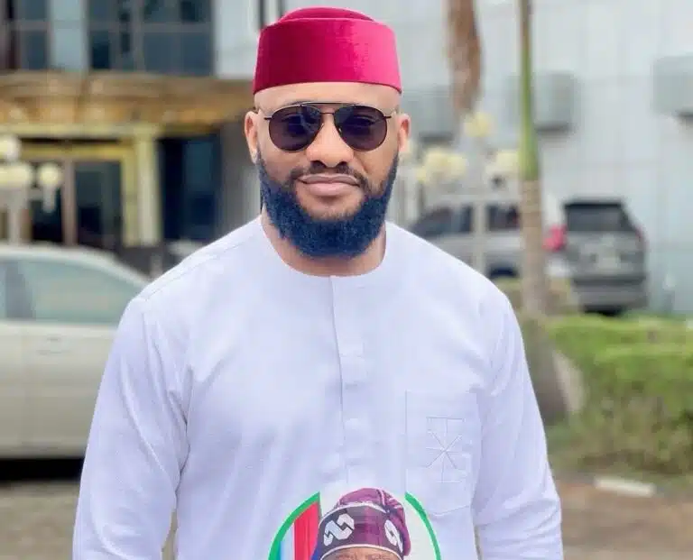 Yul Edochie meets Seyi Tinubu, labels himself ‘Asiwaju Boy’
