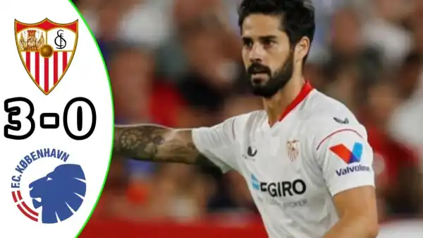 Sevilla vs Copenhagen 3 - 0 (Champions League 2022 Goals & Highlights)