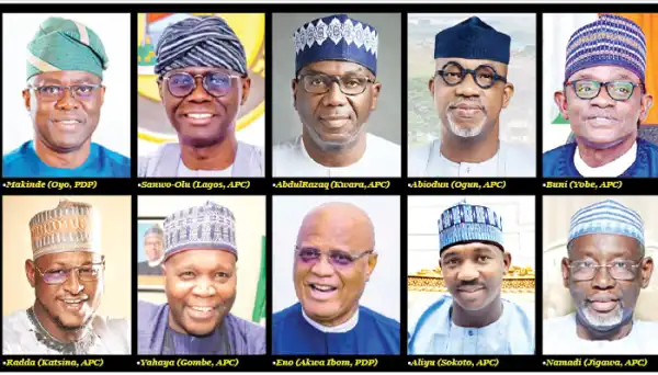 Sanwo-Olu, Makinde, Abiodun, AbdulRazaq, Buni, others win