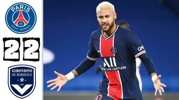 PSG vs Bordeaux 2 - 2 (Ligue 1 Goals & Highlights)