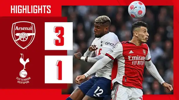 Arsenal vs Tottenham 3 - 1 (Premier League 2022 Goals & Highlights)