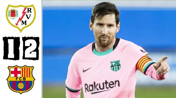Rayo Vallecano vs Barcelona  1 - 2 (Copa Del Rey Goals & Highlights 2021)