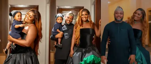 “Sweetest Addition”- Chizzy Alichi Celebrates First Wedding Anniversary As A Mother