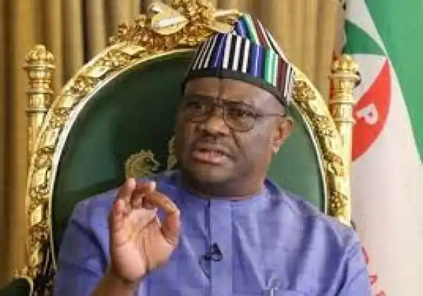 Wike illustrating the process it will take to dump PDP For APC