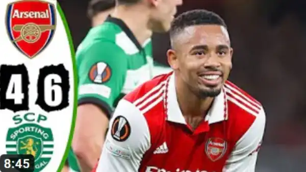 Arsenal vs Sporting 1 - 1 (3-5) (Europa League 2023 Goals & Highlights)