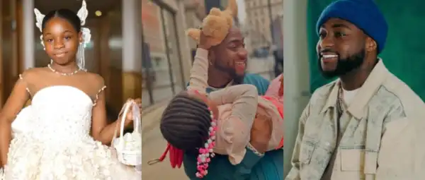 Davido Reacts to Imade’s Sweet Father’s Day Post