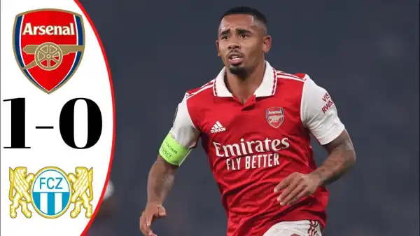 Arsenal vs Zurich 1 - 0 (Europa League 2022 Goals & Highlights)