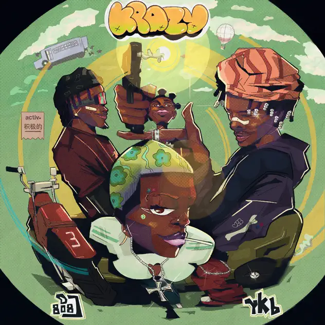 DJ 808 & YKB – Krazy