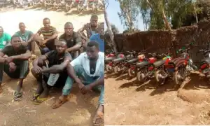 Troops nab 12 suspected kidnappers, recover motorcycles, pistol, others