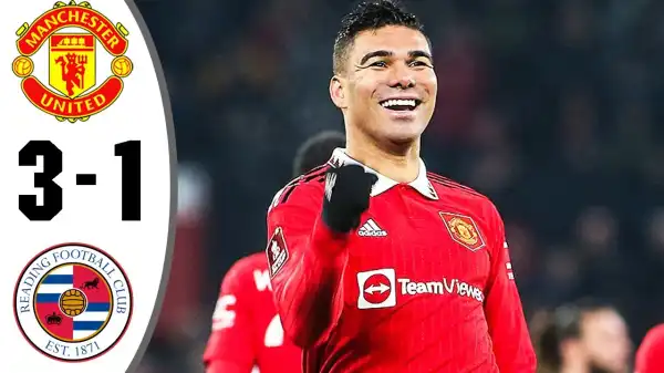 Man United vs Reading 3 - 1 (FA Cup 2023 Goals & Highlights)
