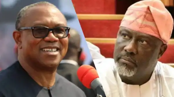 Office of President, Vice President not same – Peter Obi replies Dino Melaye