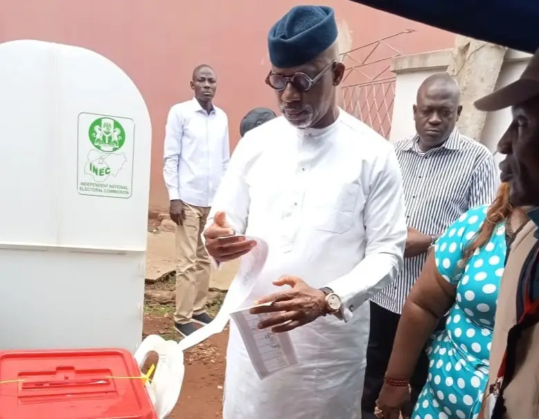 Breaking: Gov. Abiodun wins polling unit
