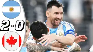 Argentina vs Canada 2 - 0 (Copa America 2024 Goals & Highlights)