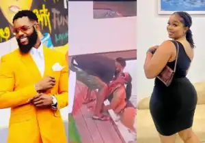 “He Will Deny”- Reactions As BBNaija Ozee Kizzes Onyeka During Pool Party