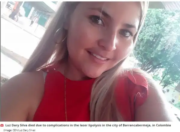 Colombian Mum Of 2 Dies After Having Fat Removal Surgery To Surprise Husband