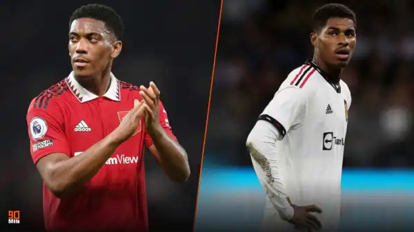 Marcus Rashford & Anthony Martial back in training ahead of Manchester derby