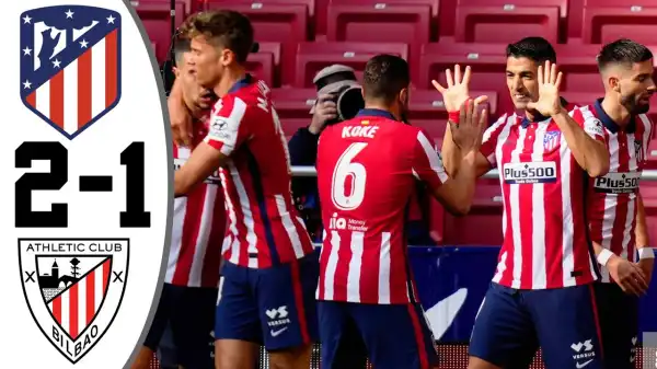 Atletico Madrid vs Athletic Bilbao 2 - 1 (LA Liga  Goals & Highlights 2021)