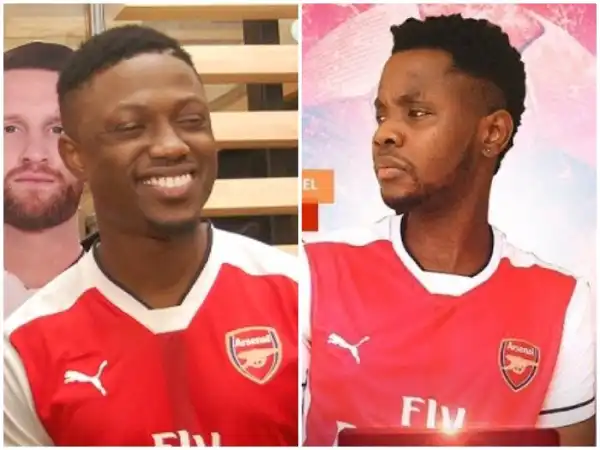 LET’S BRAG!! Kizz Daniel And Falz Are Supporting Arsenal, Which Nigerian Celebrity Is Supporting Your Favourite Club?