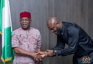 Abia Assembly member visits Otti after defection from PDP