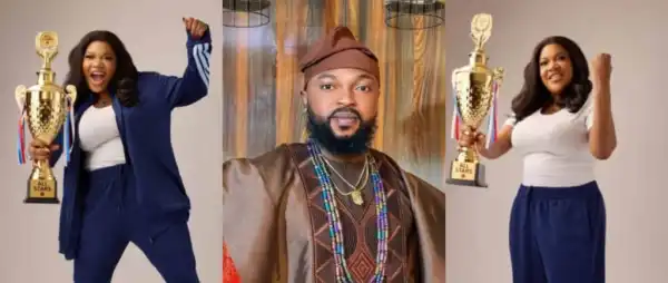 Kolawole Ajeyemi Hails Wife Toyin Abraham Over New Award