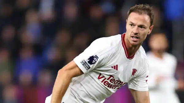 Jonny Evans reacts to first Man Utd start in more than 3,000 days